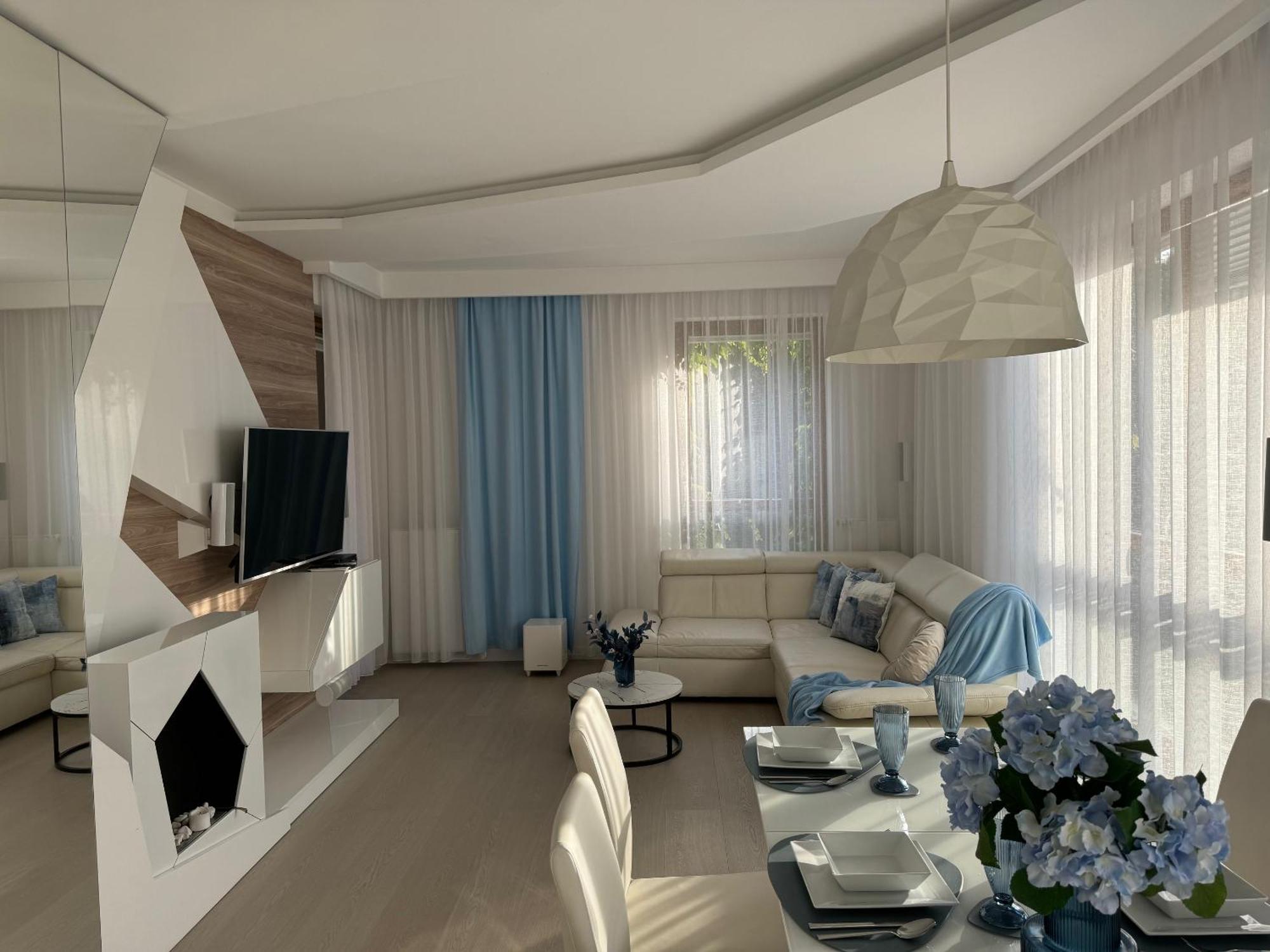 Blue Seaside Apartment غدانسك المظهر الخارجي الصورة