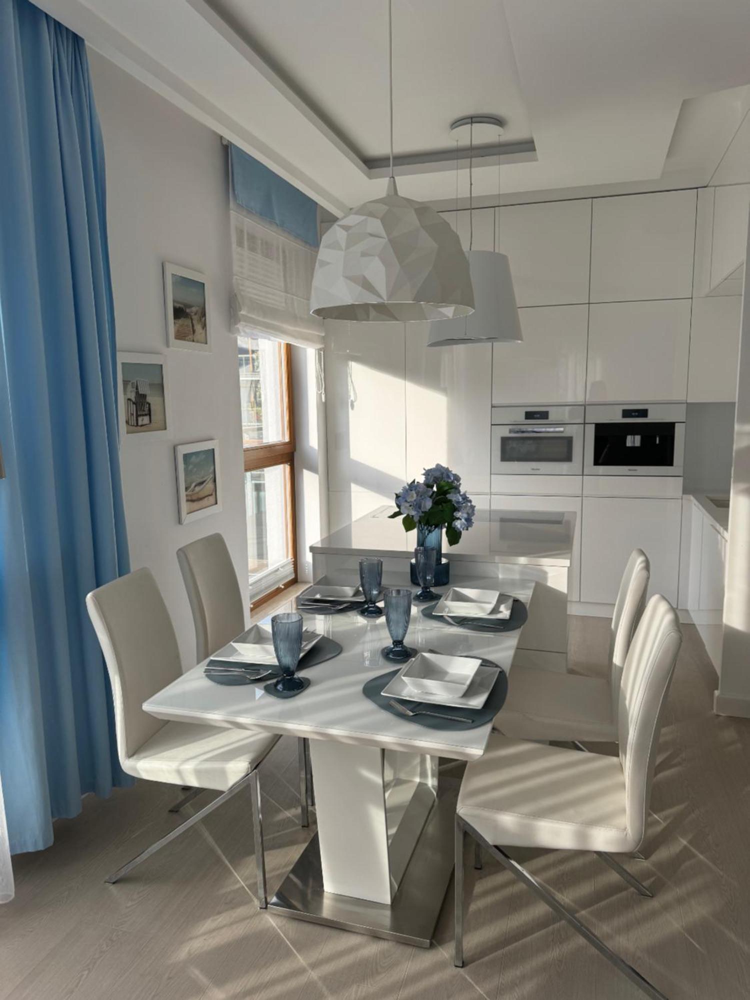 Blue Seaside Apartment غدانسك المظهر الخارجي الصورة